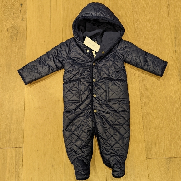Ralph Lauren Other - Ralph Lauren Navy Quilted Bunting